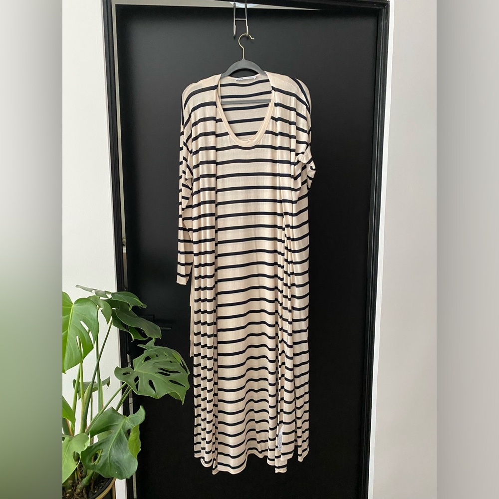 Zara Dress and cardigan set